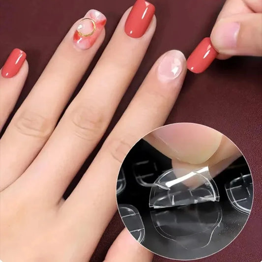 Autocollant Double Face pour Ongles à Coller