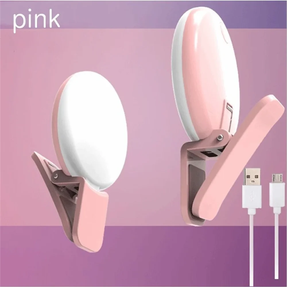 Mini Ring Light USB pour Smartphone – Idéal Selfies & Vlogs