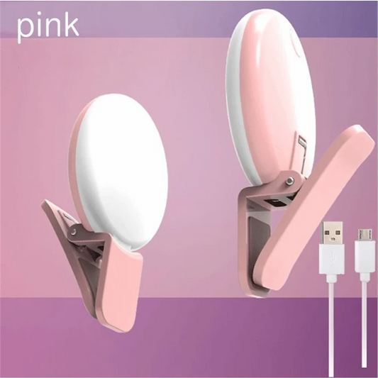 Mini Ring Light USB pour Smartphone – Idéal Selfies & Vlogs
