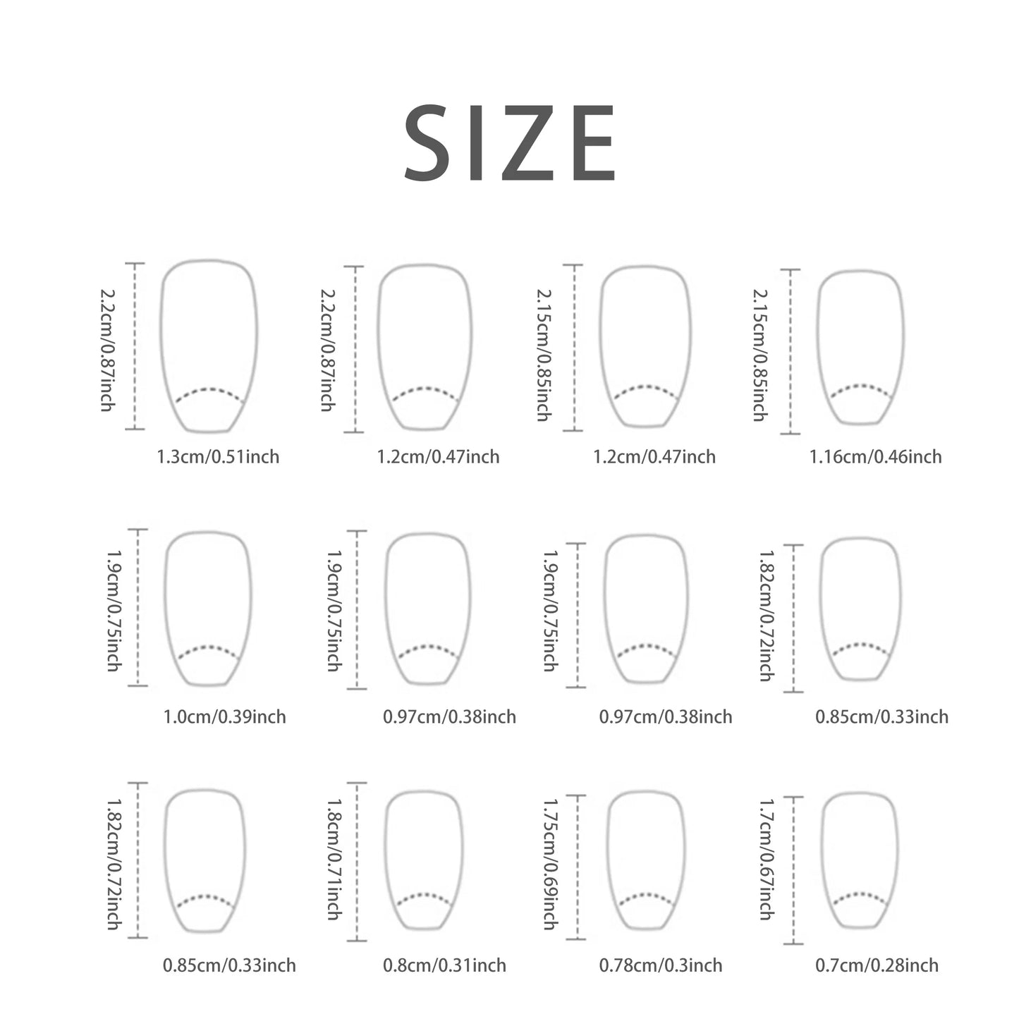 Set Manucure Autocollant