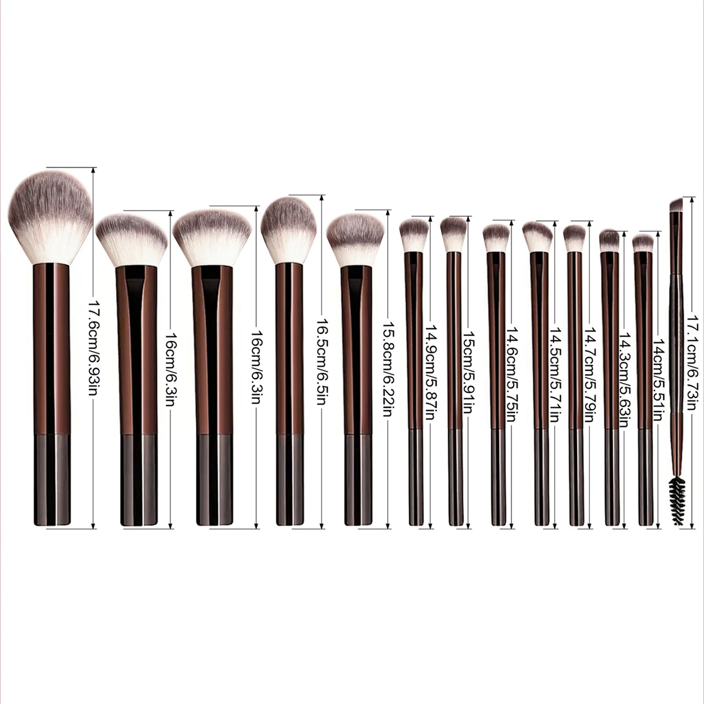 Set 13 Pinceaux Maquillage