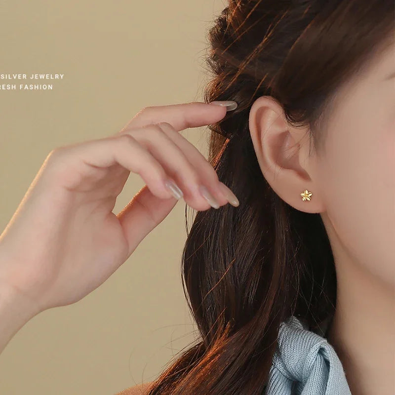 Boucles d’Oreilles Mini Fleur