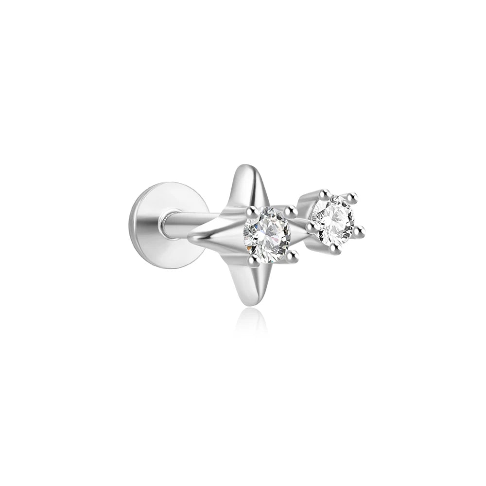 Piercing Fleur Brillante