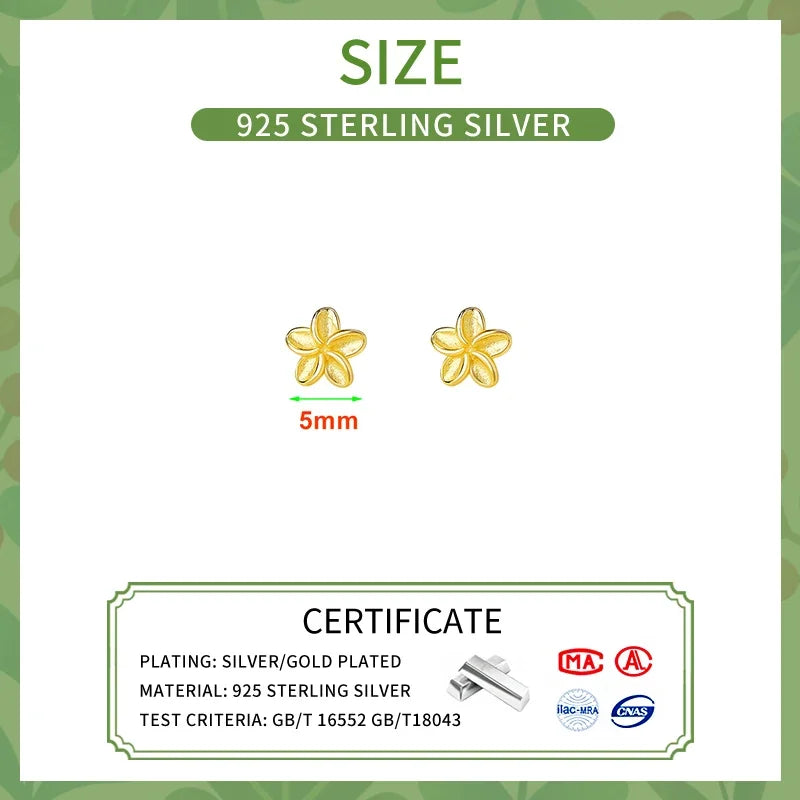 Boucles d’Oreilles Mini Fleur