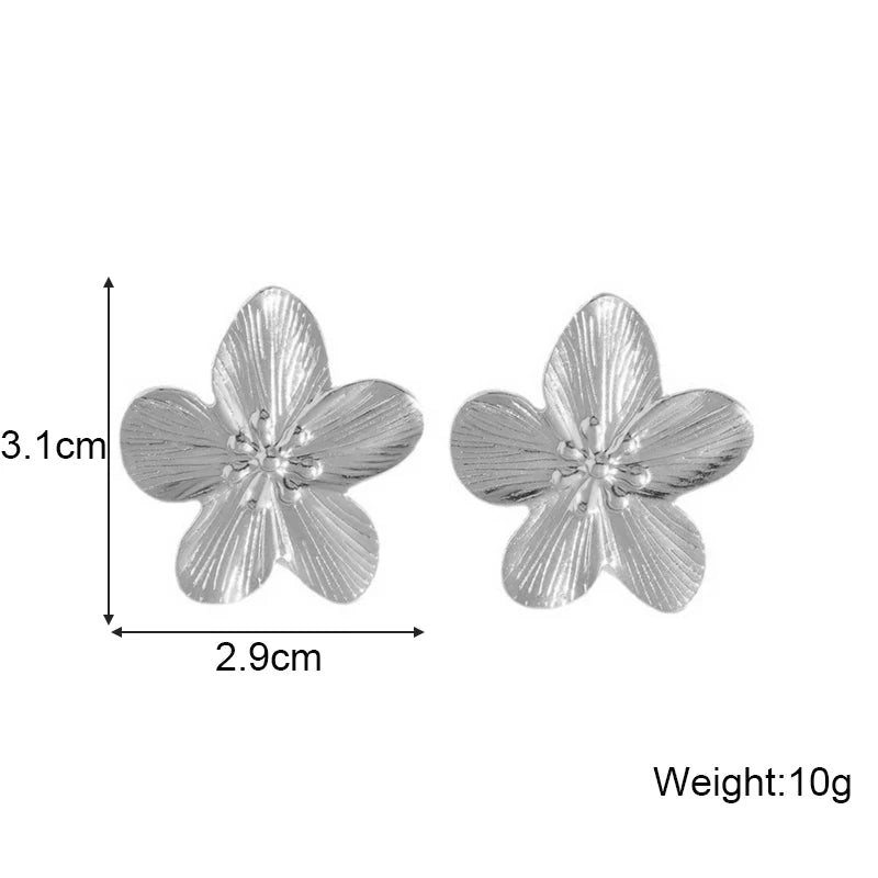 Boucles d’Oreilles Florales