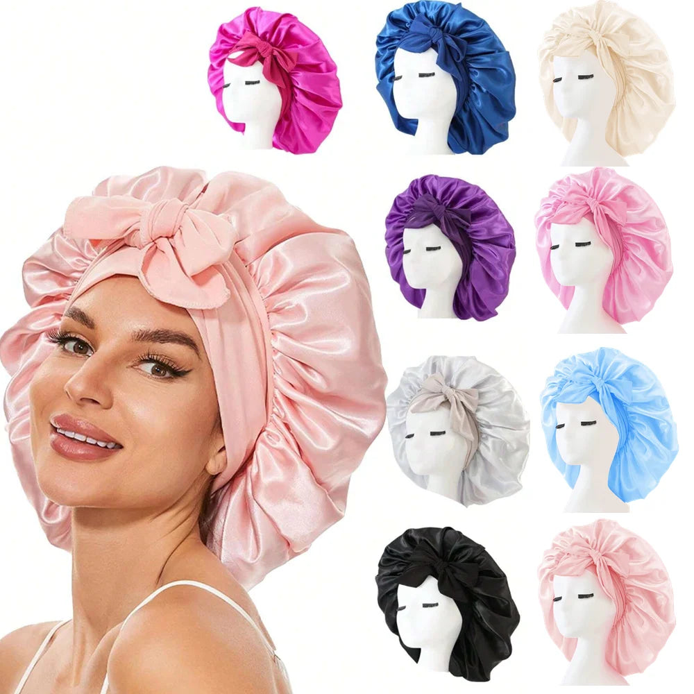 Bonnet de Nuit en Satin