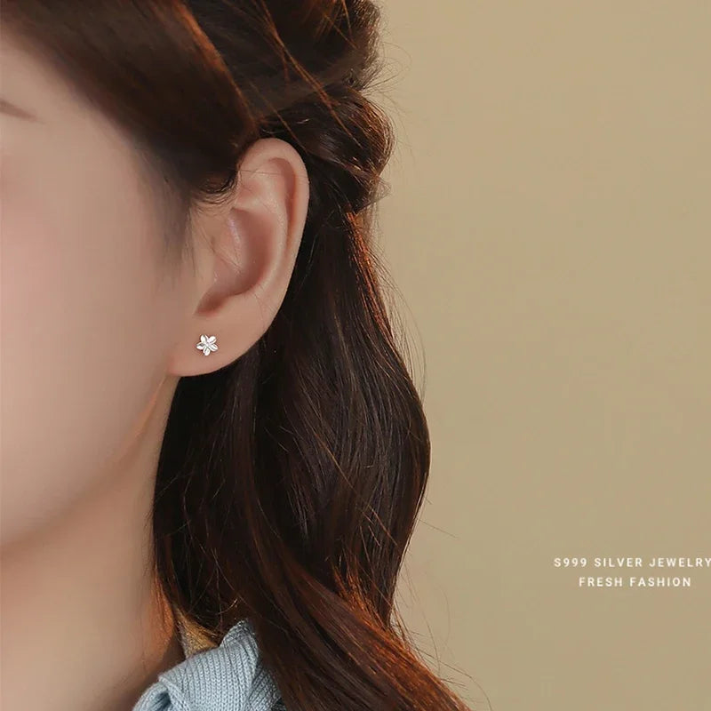 Boucles d’Oreilles Mini Fleur