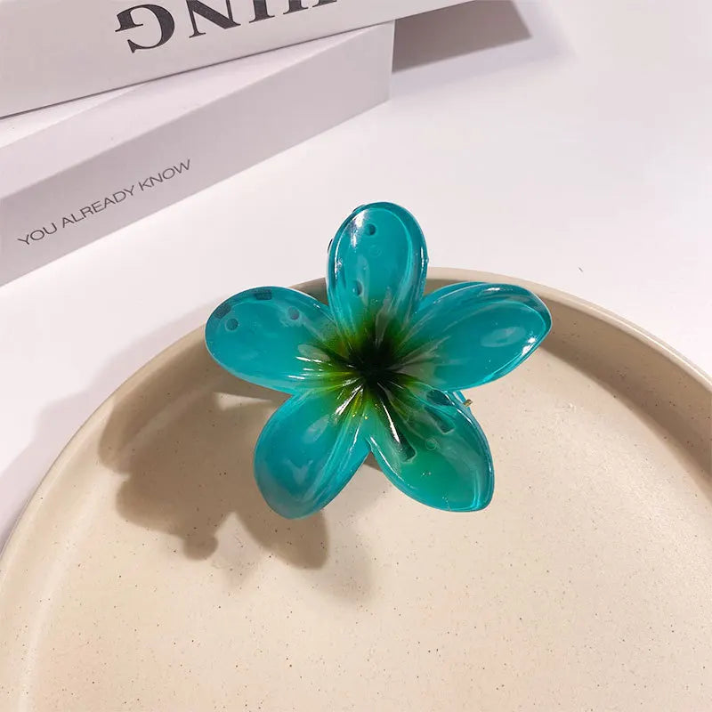 Pinces à Cheveux Fleuries Hawaï