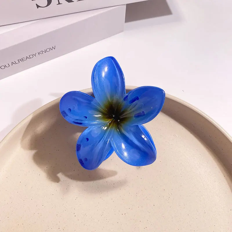 Pinces à Cheveux Fleuries Hawaï