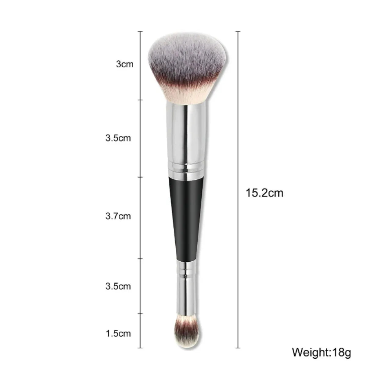 Pinceau de Maquillage Double Tête