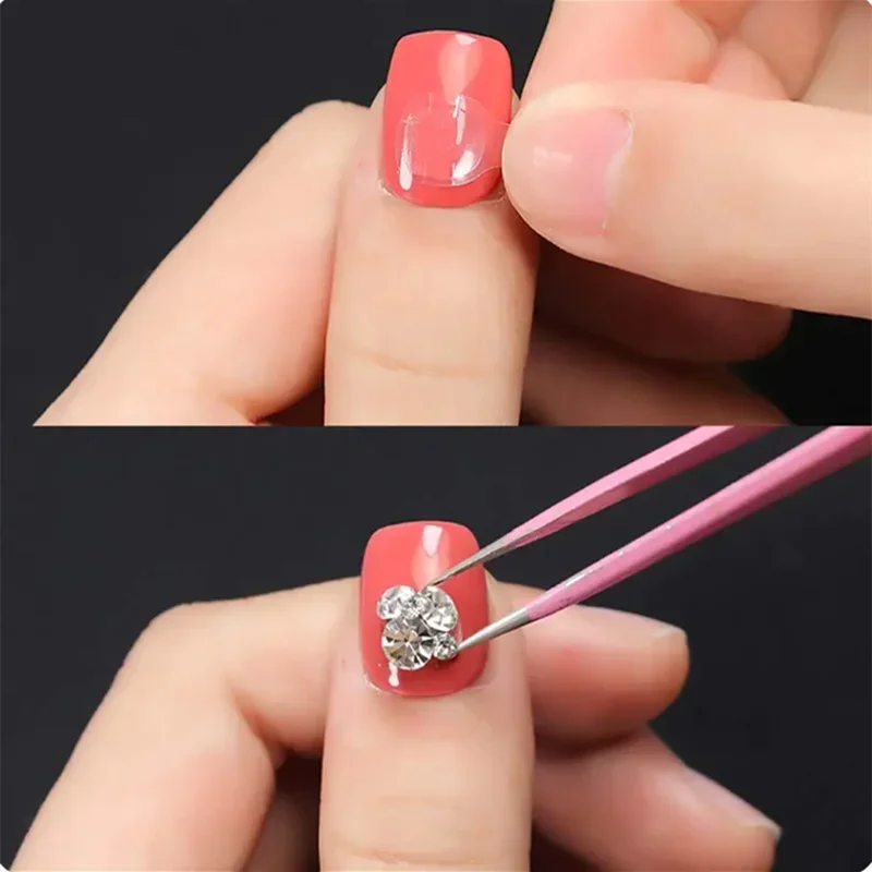 Autocollant Double Face pour Ongles à Coller