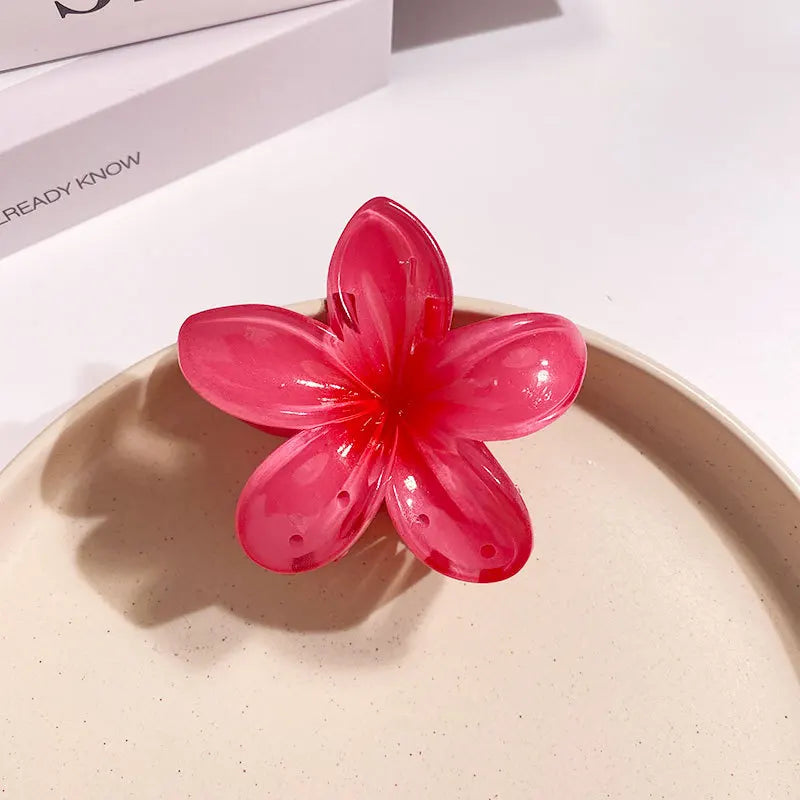 Pinces à Cheveux Fleuries Hawaï